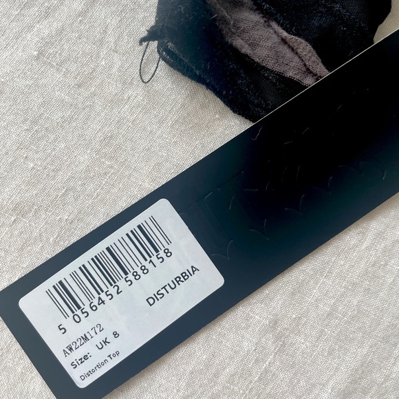 Disturbia Distortion Top - XS - Picture 3 of 3